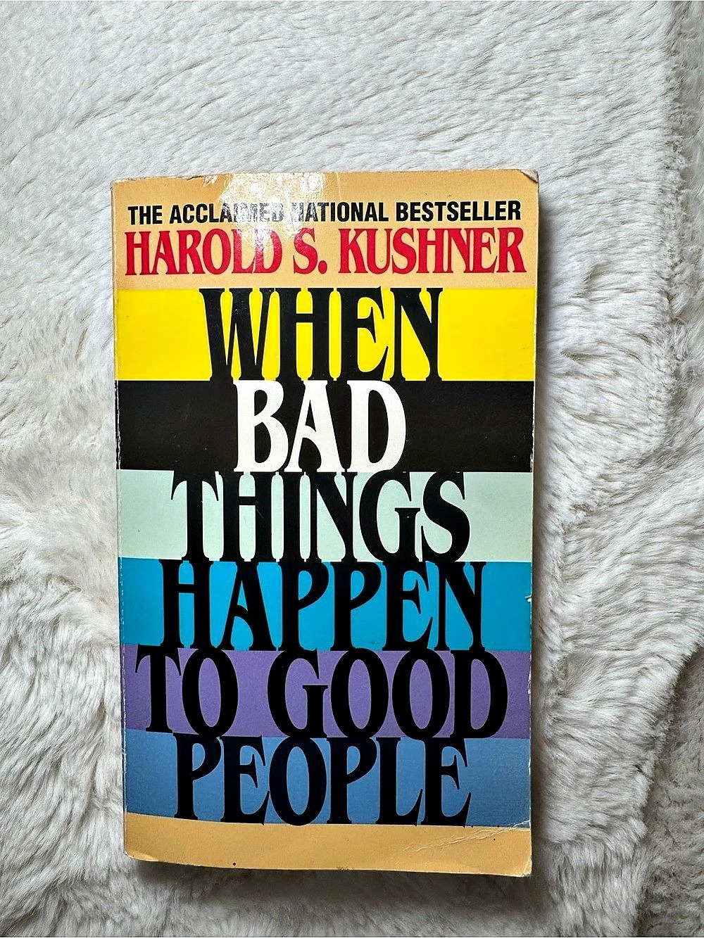 When Bad Things Happen to Good People Color Block Paperback